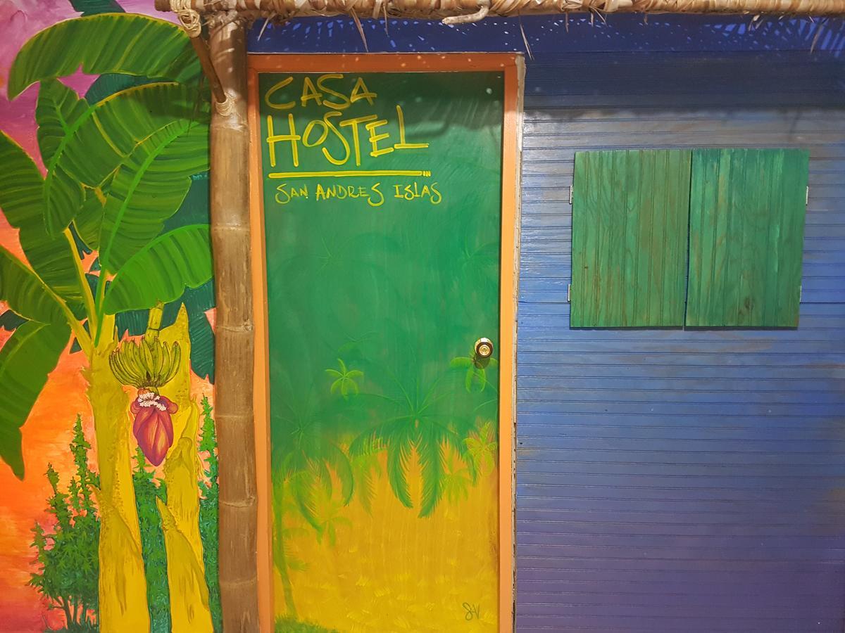 Casa Hostel San Andres Eksteriør bilde
